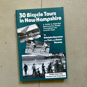 1993 30 Bicycle Tours in New Hampshire NH Cyclist Cycling White Mountains Summer